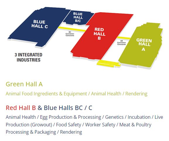 IPPE 2024 Floor Plan